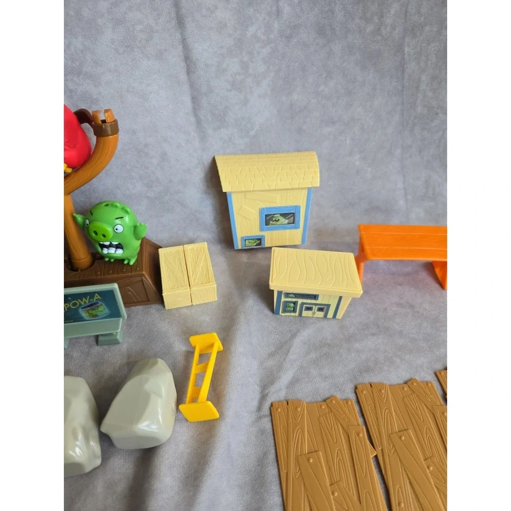 Spin Master Angry Birds Pig City Strike Slingshot Action Game Replacement Parts